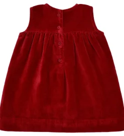 Børn Hust and Claire Kjoler>Kjole - Velour - HCKatinka - Molskin - Teaberry