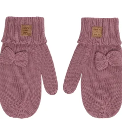 Børn Hust and Claire Handsker Og Luffer>Luffer - Uld - Strik - HCFlorine - Pale Mauve