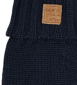 Børn Hust and Claire Handsker Og Luffer|Luffer - Uld - Strik - HCFlorine - More Navy