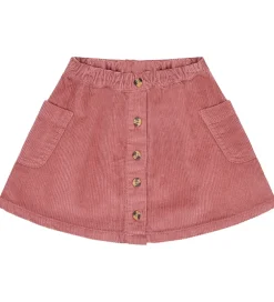 Børn Hust and Claire Nederdele|Nederdel - Fløjl - Nanna - Dry Rose