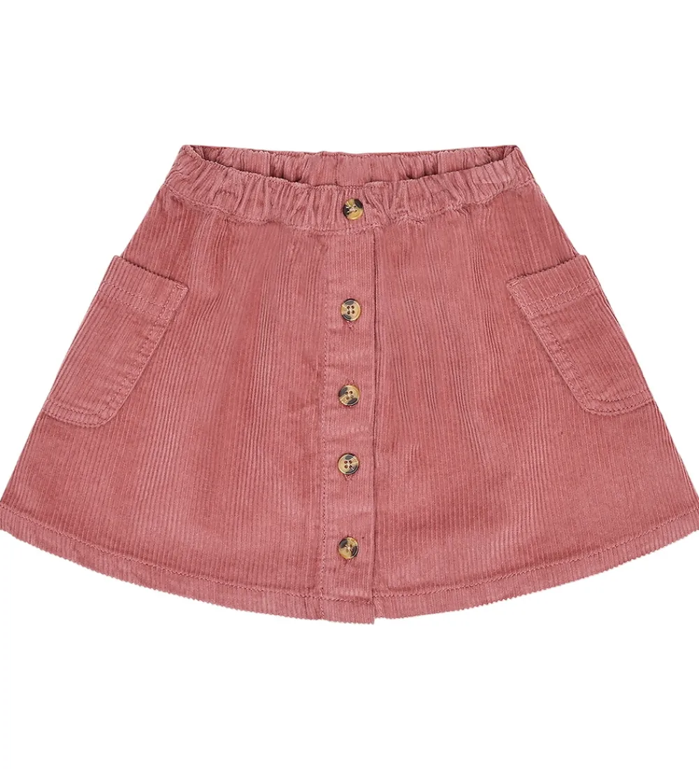 Børn Hust and Claire Nederdele|Nederdel - Fløjl - Nanna - Dry Rose