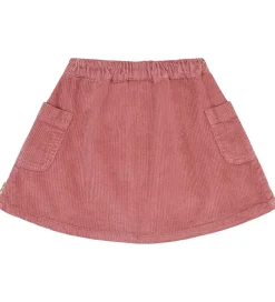 Børn Hust and Claire Nederdele|Nederdel - Fløjl - Nanna - Dry Rose