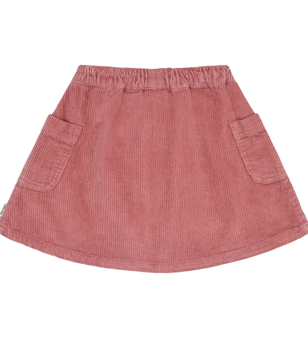 Børn Hust and Claire Nederdele|Nederdel - Fløjl - Nanna - Dry Rose