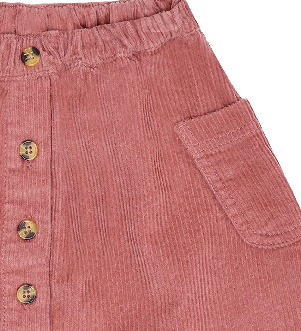 Børn Hust and Claire Nederdele|Nederdel - Fløjl - Nanna - Dry Rose