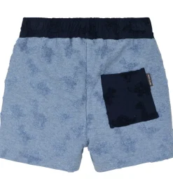 Børn Hust and Claire Shorts Og Knickers>Shorts - HCHarald - Blue Fog Melange