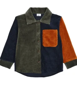 Børn Hust and Claire Skjorter|Skjorte - HCRavn - Fløjl - Deep Ivy