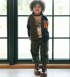 Børn Hust and Claire Skjorter|Skjorte - HCRavn - Fløjl - Deep Ivy