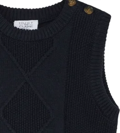 Børn Hust and Claire Veste>Vest - Strik - Perrie - Navy