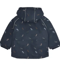 Børn Hust and Claire Vinterjakker|Vinterjakke - HCObi - More Navy m. Firben