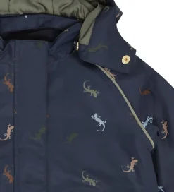 Børn Hust and Claire Vinterjakker|Vinterjakke - HCObi - More Navy m. Firben