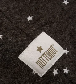 Børn Huttelihut Elefanthuer|Elefanthue - Uld - 2-lags - Dark Brown Melange