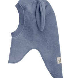 Børn Huttelihut Elefanthuer|Elefanthue - Uld - 2-lags - Folkstone Gray m. Ører