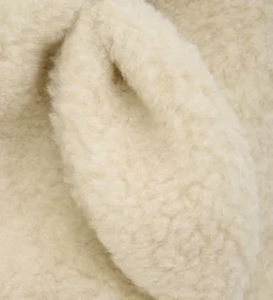 Børn Huttelihut Elefanthuer|Elefanthue - Uld - Teddy - 2-lags - Cement m. Ører