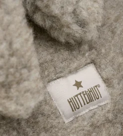 Børn Huttelihut Elefanthuer|Elefanthue - Uld - Teddy - 2-lags - Camel Melange