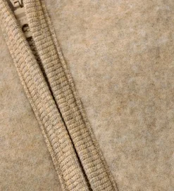 Børn Huttelihut Fleece|Fleccejakke - Uldfleece - Camel Melange m. Ører