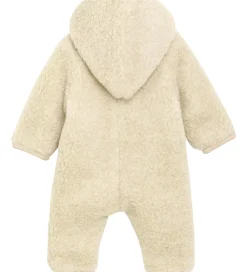 Børn Huttelihut Køredragter|Køredragt - Uldfleece - Teddy - Cement