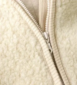 Børn Huttelihut Køredragter|Køredragt - Uldfleece - Teddy - Cement