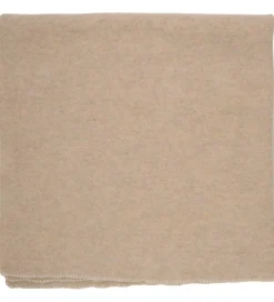 Børn Huttelihut Tæpper|Børneværelset|Tæppe - Uldfleece - 85x85 cm - Camel Melange