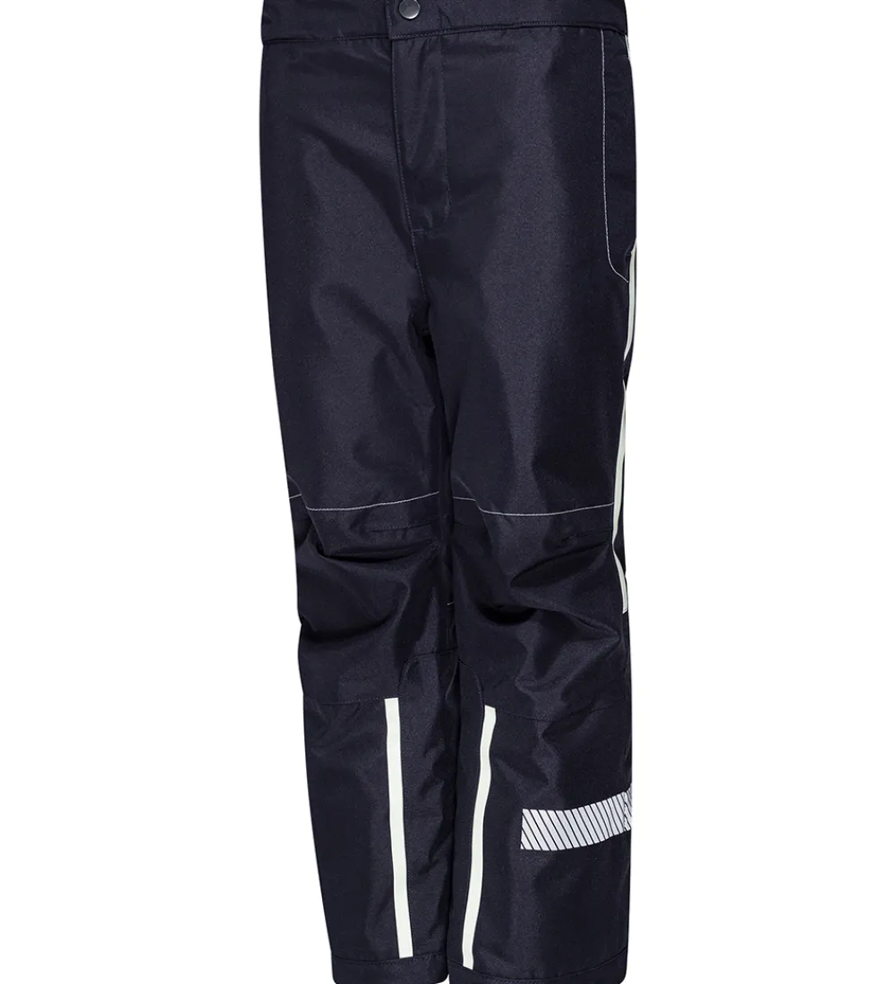 Børn ILDHU Skibukser|Skibukser>Skibukser - Norly - Navy m. Selvlysende Reflekser