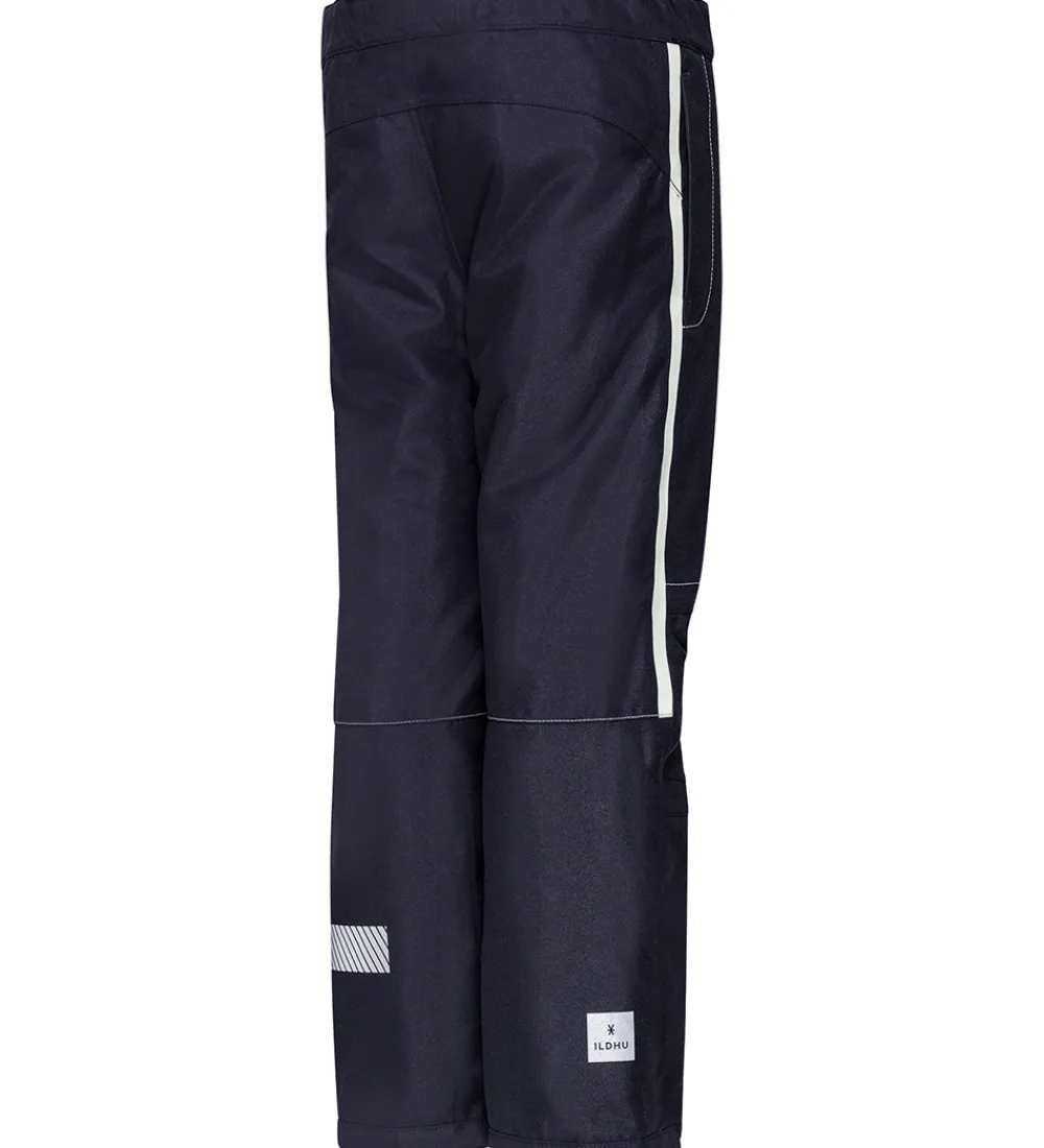 Børn ILDHU Skibukser|Skibukser>Skibukser - Norly - Navy m. Selvlysende Reflekser