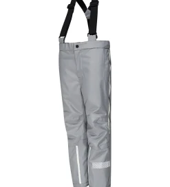 Børn ILDHU Skibukser|Skibukser|Skibukser - Norly - Light Grey m. Selvlysende Reflekser