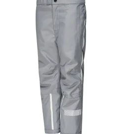 Børn ILDHU Skibukser|Skibukser|Skibukser - Norly - Light Grey m. Selvlysende Reflekser