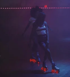 Impala Rulleskøjter|Rulleskøjter|Hjul - 4-pak - 62 mm - Blå m. Lys