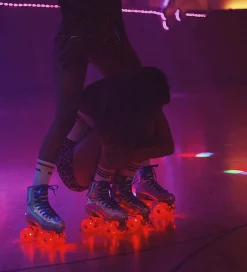 Impala Rulleskøjter|Rulleskøjter|Hjul - 4-pak - 62 mm - Blå m. Lys