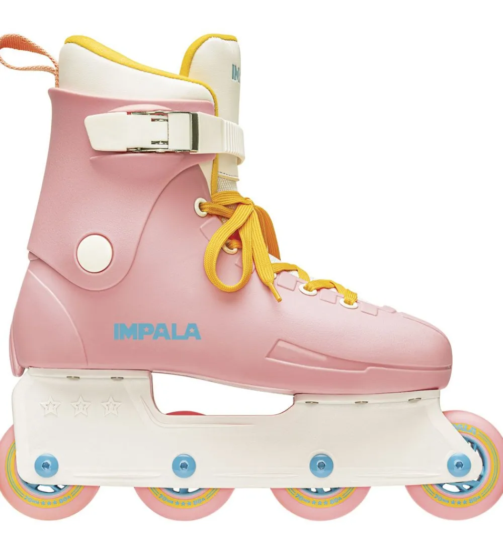 Impala Rulleskøjter|Rulleskøjter|Rulleskøjter - Lightspeed Inline - Rosa/Gul - Inliner
