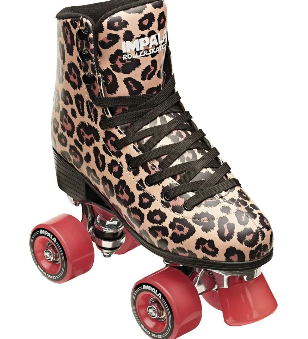Impala Rulleskøjter|Rulleskøjter|Rulleskøjter - Quad Skate - Brun Leopard
