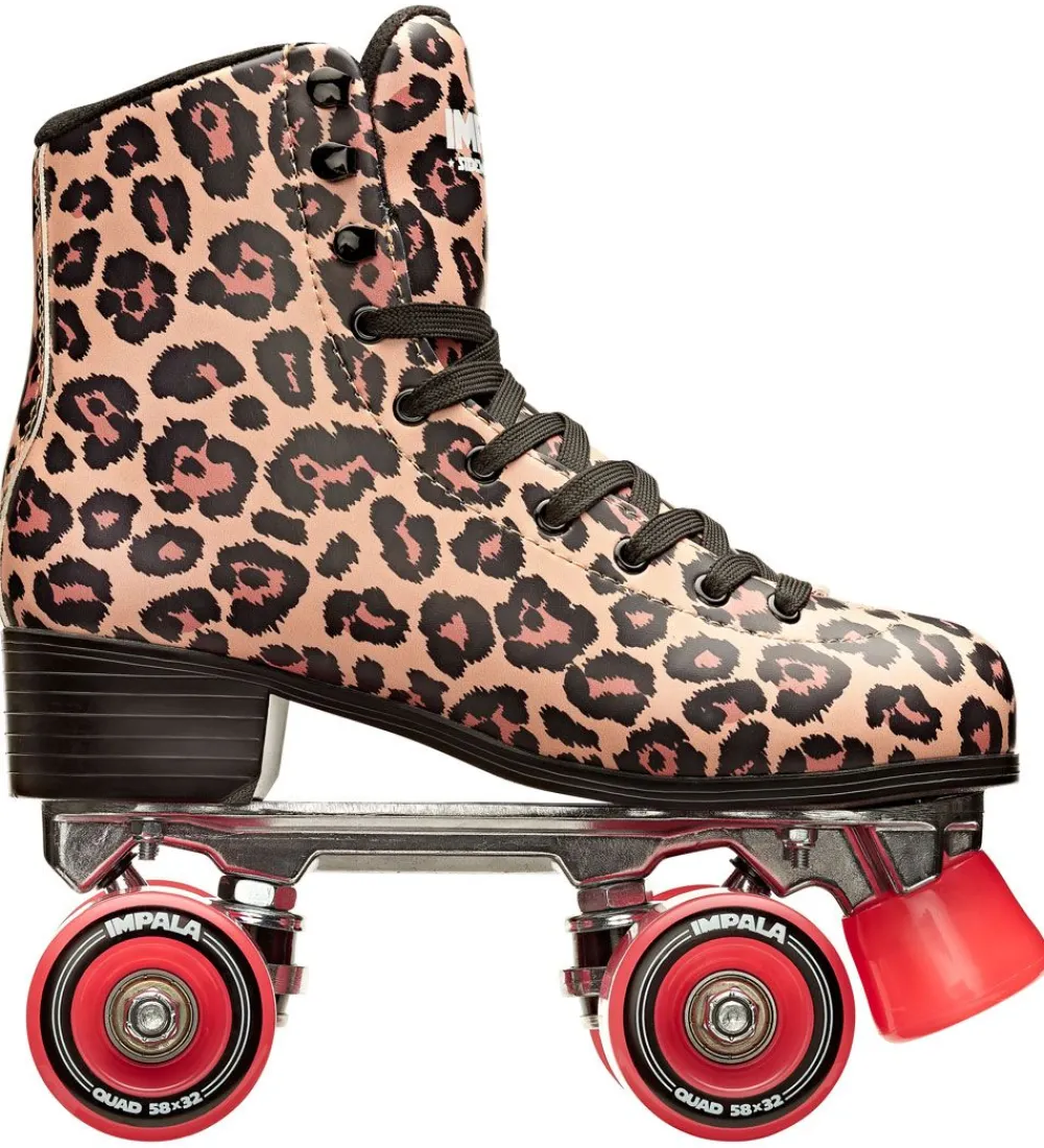 Impala Rulleskøjter|Rulleskøjter|Rulleskøjter - Quad Skate - Brun Leopard