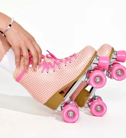 Impala Rulleskøjter|Rulleskøjter|Rulleskøjter - Quad Skate - Pink Tartan