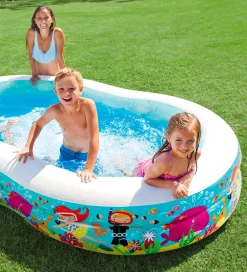 Intex Vandleg|Badebassin>Badebassin - Snorkel Fun Swim Center Pool - 262x160x46 - 7