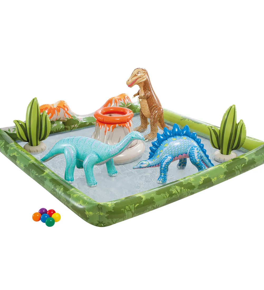 Intex Vandleg|Badebassin|Legebassin - Jurassic Adventure - 410 L