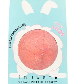 Inuwet Bath Bombs>Bath Bomb m. Duft - Lilac - Pink m. Glimmer