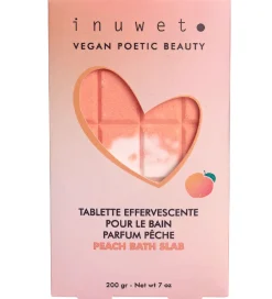 Inuwet Pleje- Og Toiletartikler|Bath Bombs|Bath Tablet Fizz - 200g - Peach