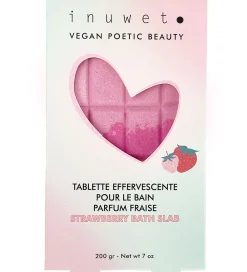 Inuwet Pleje- Og Toiletartikler|Bath Bombs|Bath Tablet Fizz - 200g - Strawberry