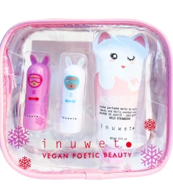 Inuwet Pleje- Og Toiletartikler|Sminke|Gavesæt - Læbepomader/Håndcreme - Cotton Candy/Cupcake