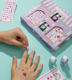 Inuwet Kreativ Leg|Neglelak|Gavesæt - My Little House - Blueberry/Apple