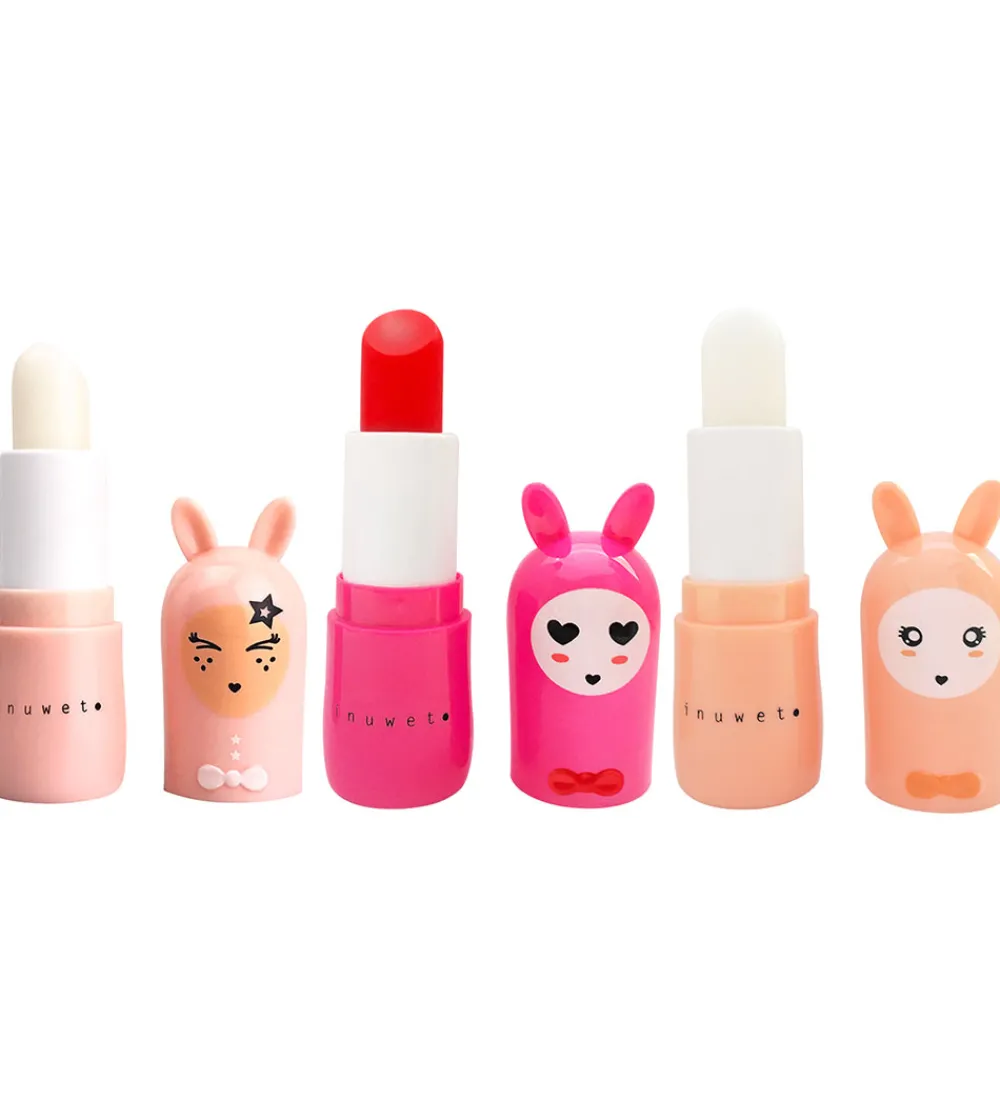 Inuwet Sminke|Læbepomade - 3-pak - Kiss