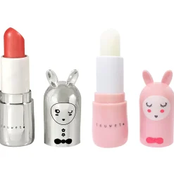 Inuwet Sminke>Læbepomader - 2-pak - Chloe - Coconut/Strawberry