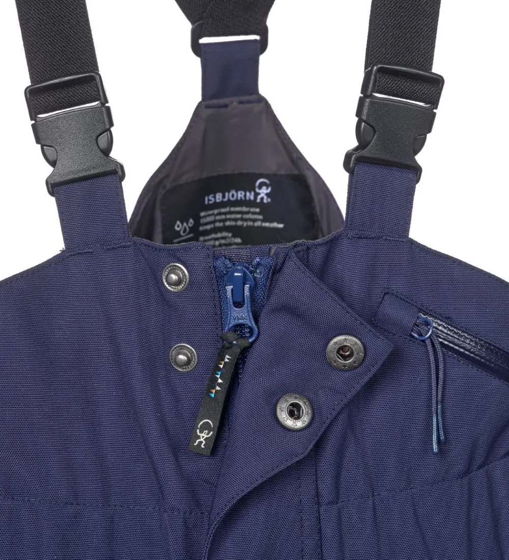 Børn ISBJÖRN OF SWEDEN Skibukser|Skibukser>Isbjörn Of Sweden Skibukser m. Seler - Powder - Navy