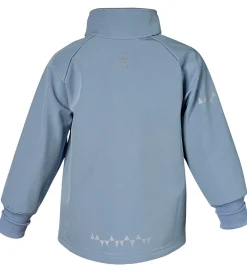 Børn ISBJÖRN OF SWEDEN Softshell>Isbjörn Of Sweden Softshelljakke - Thunder - Lagoon