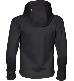 Børn ISBJÖRN OF SWEDEN Softshell>Isbjörn Of Sweden Softshelljakke m. Fleece - Panda - Sort