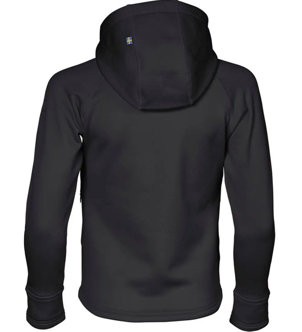 Børn ISBJÖRN OF SWEDEN Softshell>Isbjörn Of Sweden Softshelljakke m. Fleece - Panda - Sort