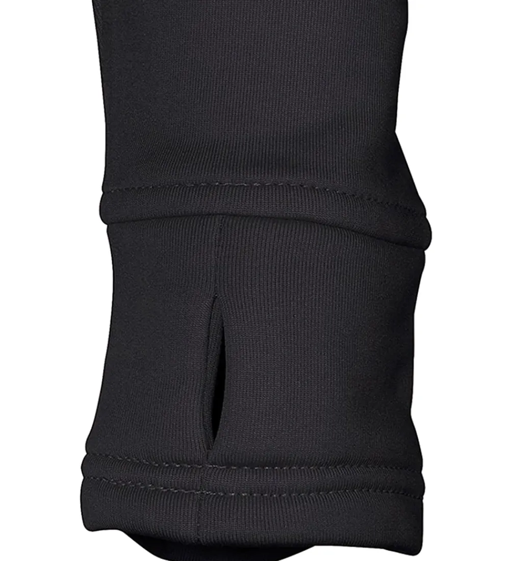 Børn ISBJÖRN OF SWEDEN Softshell>Isbjörn Of Sweden Softshelljakke m. Fleece - Panda - Sort