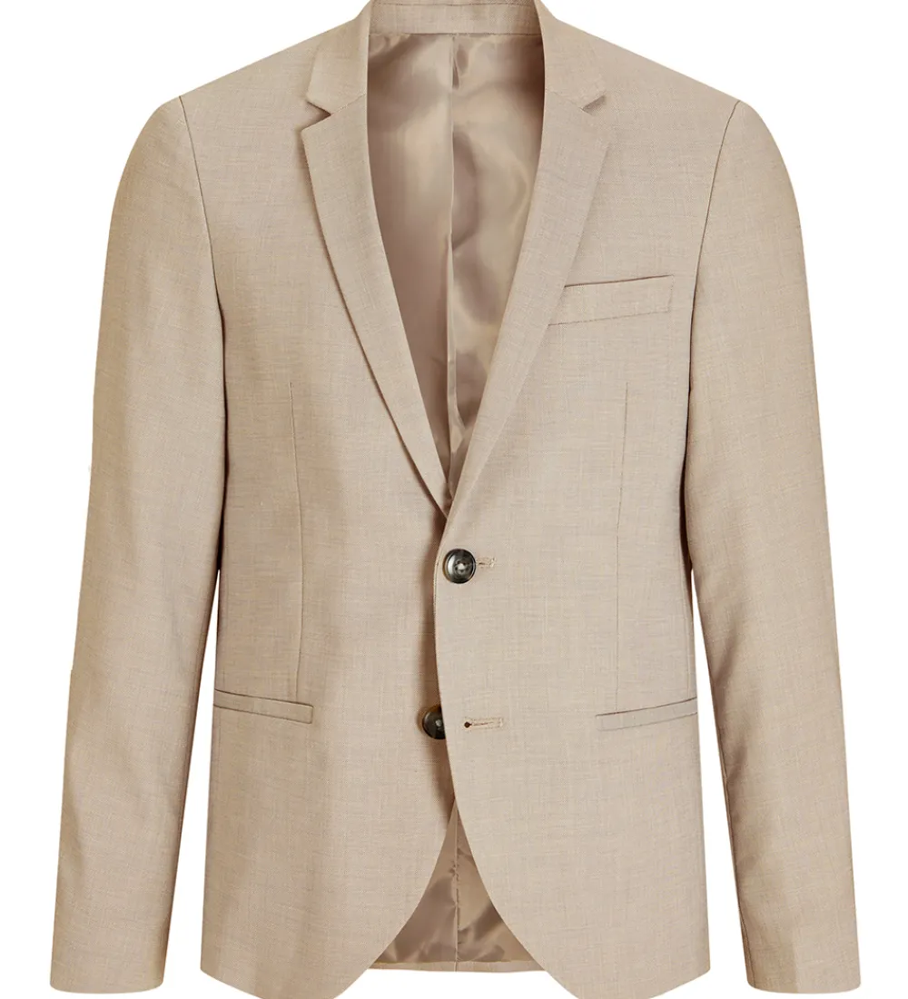 Børn Jack & Jones Konfirmationstøj|Jakkesæt Og Blazers>Blazer - JprSolaris - Noos - Pure Cashmere