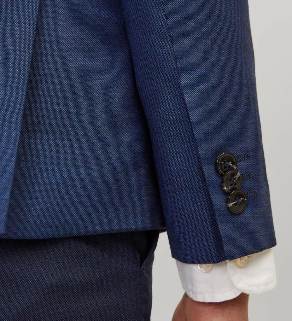 Børn Jack & Jones Jakkesæt Og Blazers|Blazer - JprSolaris - Noos - Medieval Blue