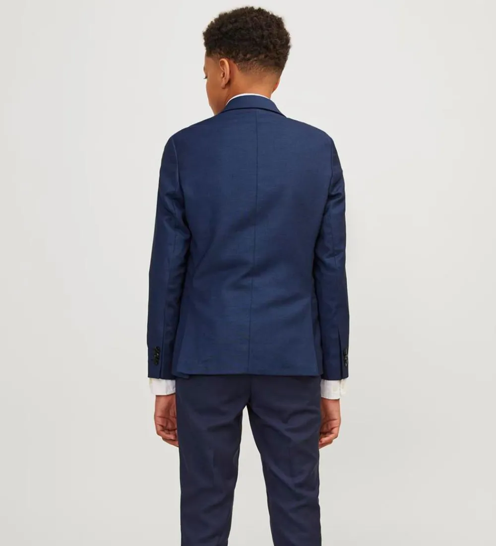 Børn Jack & Jones Jakkesæt Og Blazers|Blazer - JprSolaris - Noos - Medieval Blue