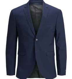 Børn Jack & Jones Konfirmationstøj|Jakkesæt Og Blazers|Blazer - JpSolar - Noos - Medieval Blue